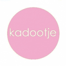 sticker kadootje roze